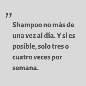 Consejos sobre el uso de shampoo en hombres